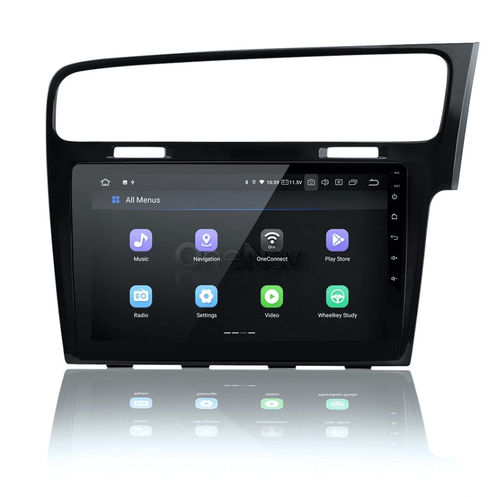 OneNav ON665 1A11 VW Golf 7 UV Black 2017 2019 10 1 Inch