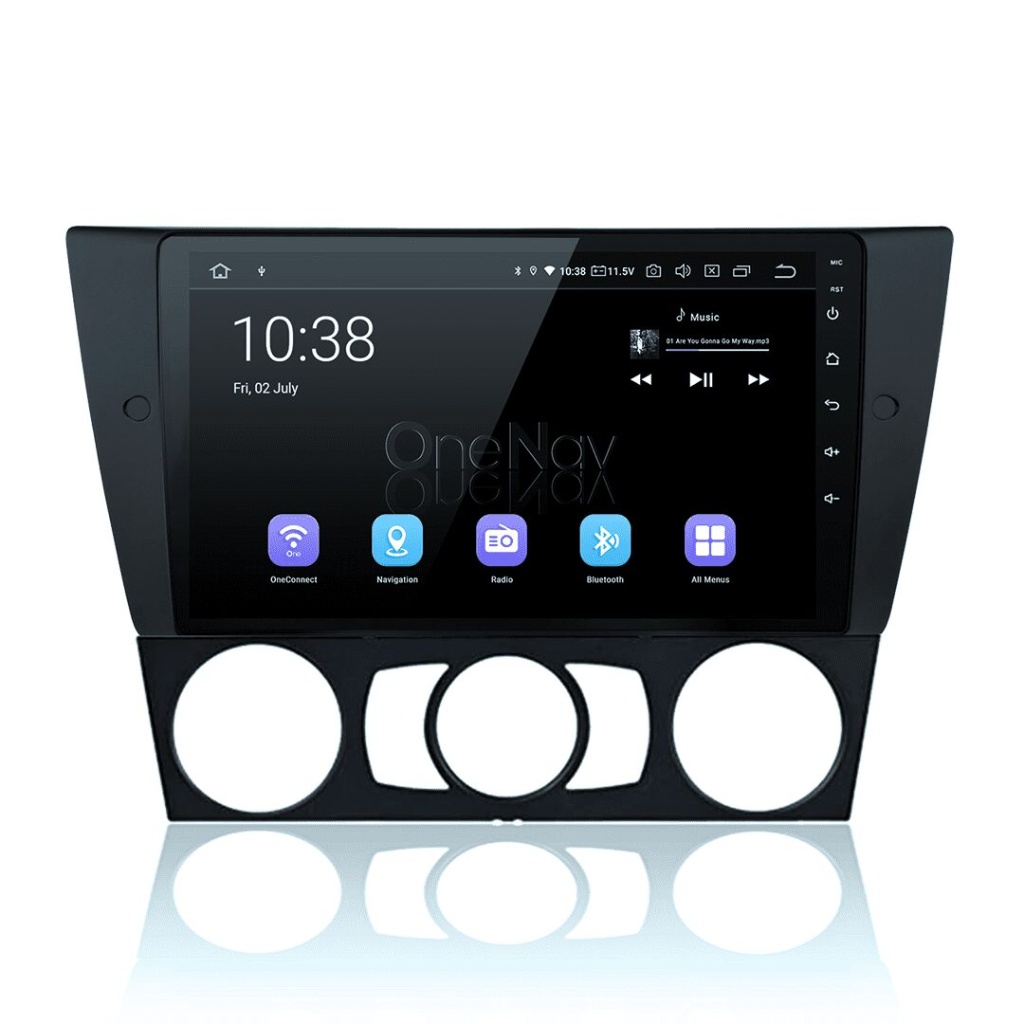 OneNav ON811 2A10 9inch for BMW 1 Series 2008 2012 Manual AC 9 Inch